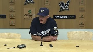 TOR@MIL: Roenicke on 9-5 loss to Blue Jays