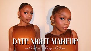 VALENTINES “DATE NIGHT” MAKEUP TUTORIAL! | Sultry Warm Glam, Step by Step