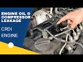 Engine Compression Leak And Injector Noise |How To Fix Bad Injector Seal | Diesel Engine