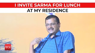 Assam: Kejriwal slams Himanta Sarma's 'dirty politics' but invites him for tea at his residence