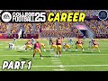 College Football 25 Road to Glory Career Mode Part 1 - A STAR IS BORN!