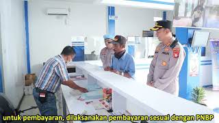 Kapolres Kapuas sidak ke Satuan Penyelenggara (Satpas) SIM Satlantas Polres Kapuas,