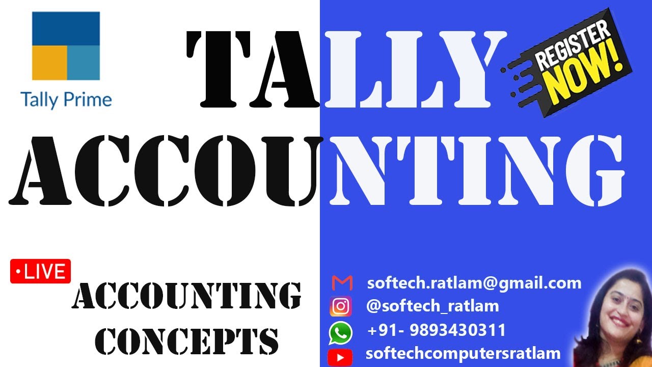 Live Class Tally Accounting Concepts Youtube