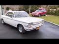 1964 Chevrolet Corvair Monza Coupe For Sale~50 Miles on Rotisserie Resto~True Spokes