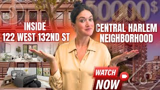 Touring 122 West 132nd Street \u0026 Exploring Central Harlem | Hidden Gem in NYC!