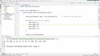 ArrayList Problem Set Solution Walkthrough