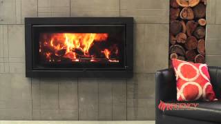 Montrose Modern Wood Burning Fireplace by Regency Australia