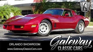 1980 Chevrolet Corvette For Sale Gateway Classic Cars of Orlando #2285