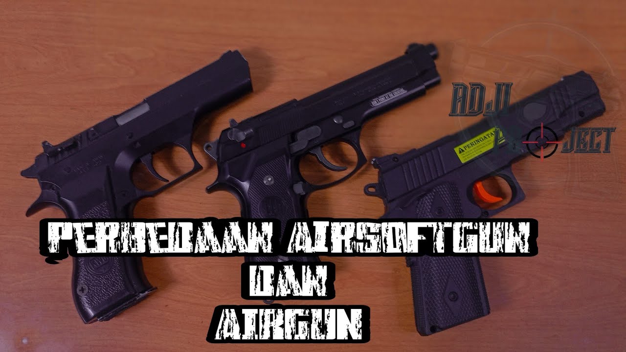 Perbedaan Airsoftgun Dan Airgun - YouTube