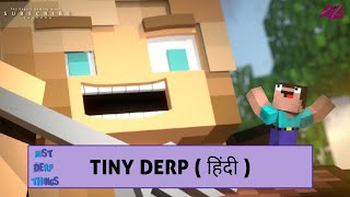 TINY DERP हिंदी (Minecraft Animation) | Just Derp Things EP:3 | Hindi