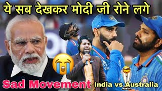 India vs Australia sad movement 😭//waqt sabka badalta hai//my first blog viral