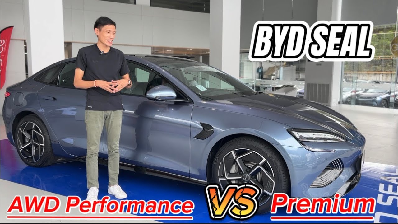 BYD Seal เปรียบเทียบ Performance VS Premium - YouTube