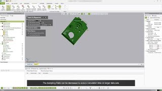 Unplanned inspection with Geomagic Control X | Best Fit Alignment