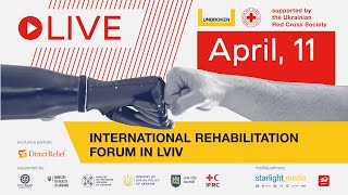 International rehabilitation forum in Lviv. April 11