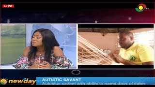 Checkout this autistic savant with the ability to name days of date