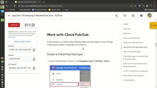 GSP187 App Dev: Developing a Backend Service Python