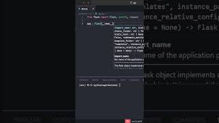 Build a CRUD API with Flask in 5 Minutes Quick Python Backend Tutorial p1 #programming
