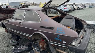 1983 SAAB 900 at Junkyard