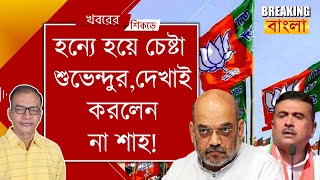 ভাই দিব্যেন্দুকে নিয়ে সমস্যা শুভেন্দুর? তাই শাহের সাক্ষাতের চেষ্টা?