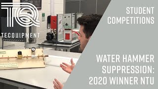 The Theory of Water Hammer Suppression – 2020 NTU Winner