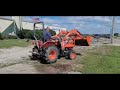 kubota l2350 diesel 4x4 tractor