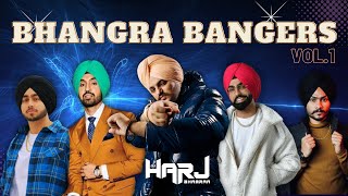 Bhangra Bangers Vol 1 | Bhangra Mashup | NonStop Bhangra Mix | Dj Harj Bhamraa