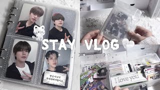 [STAY VLOG] 포장지옥에 빠져버렸땨아,,,☺︎ | 스트레이키즈 • 스키즈 • 포카 포장 • 스테이 • 브이로그