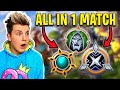 EVERY MARVEL MEDALLION in ONE FORTNITE MATCH! 🤯😱