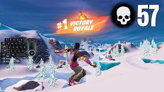 57 Elimination Solo vs Squads Win (Chapter 4 Full Gameplay)