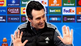 'It's very good to enjoy football like that! VERY DEEP FOOTBALL' | Unai Emery | Aston Villa v Celtic