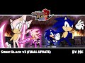 SSF2 Mods: Sonic Black v3 (FINAL UPDATE) (By Me)