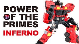 KL變形金剛玩具分享311 至尊神力 V級 地獄火 Power of the Primes Voyager class INFERNO