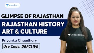 Rajasthan History Art and Culture | RAS FOUNDATION, VDO | Priyanka Chaudhary | Unacademy Live - RPSC