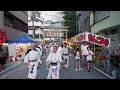 佃睦会　佃連合町会　参拝式へ　令和５年　佃住吉神社例大祭