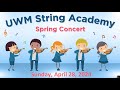 2024 UWM String Academy Spring Concert