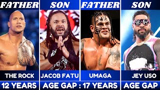 WWE Anoa’i Family Father \u0026 Sons Shocking Age Gaps