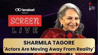 Sharmila Tagore Interview on Her Upcoming Film, Family \u0026 State of Cinema | Outhouse | Screen Live