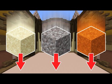 Only Falling Blocks Challenge Minecraft Build Battle Youtube