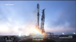 SpaceX Falcon 9 Launches Starlink 7-18