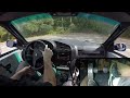 bmw e36 rainy day drifting with footcam