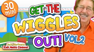 Get the WIGGLES Out Vol. 2! | 30 Minutes of FUN Jack Hartmann Songs! | Jack Hartmann