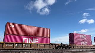 BNSF 6565 Leads UP INSSCX into North Platte, NE!!