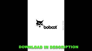 Bobcat 763 High Flow Skid Steer Workshop Manual PDF English – Complete Repair Guide