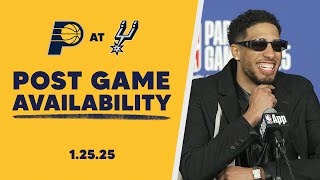 Indiana Pacers Postgame Media Availability vs. San Antonio Spurs | January 23, 2025