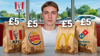 I Tried £5 Fast Food Meal Deals