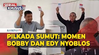 Momen Bobby Nasution dan Edy Rahmayadi Nyoblos Pilkada Sumut