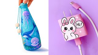 16 Painting on various things || Cool art ideas || Easy Creative Art Hacks When You’re Bored