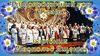 Ой, зацвіла калинонька, Етнографічний хор 'Гомін', керівник Леопольд Ященко