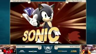 Olympus - 6WX (Sonic) vs Salem (Bayonetta) - SSB4 Winners - Smash Wii U