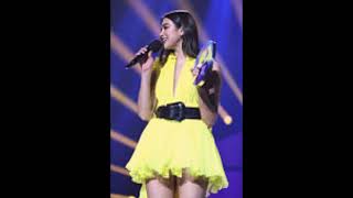 Dua Lipa performs on stage at the BBC Radio 1 Teen Awards 2017 at Wembley Arena in London' England